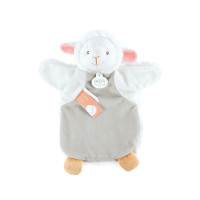 Doudou Plyšový maňuška ovečka 25 cm