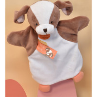 Doudou Plyšový maňuška psík 25 cm