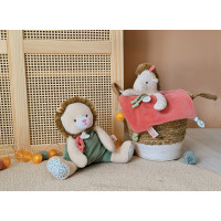 Doudou Plyšový muchláčik žirafa Couleurs Savane 25 cm