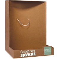 Doudou Plyšový muchláčik žirafa Couleurs Savane 25 cm