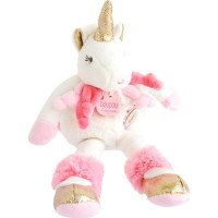 Doudou Darčeková sada - Plyšový jednorožec 22 cm