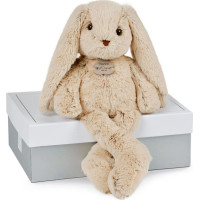 Doudou Histoire d´Ours Plyšový kamarát béžový zajačik 40 cm