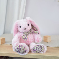 Doudou Histoire d´Ours Plyšová hračka ružový zajačik 25 cm