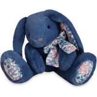 Doudou Histoire d´Ours Plyšový kamarát modrý zajačik 25 cm