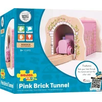 Bigjigs Rail Ružový železničný tunel