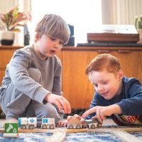 Bigjigs Rail Kontajner recyklácie - poškodený obal