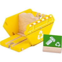 Bigjigs Rail Kontajner recyklácie - poškodený obal