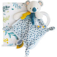 Doudou Darčeková sada - koala Yoca s hrkálkou 22 cm