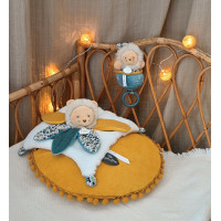 Doudou Darčeková sada - Plyšový levíček hrajúci melódiu 20 cm