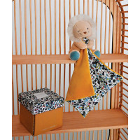 Doudou Darčeková sada - levíček s dečkou 12 cm