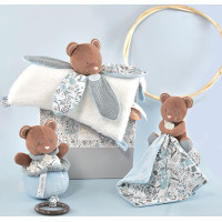 Doudou Darčeková sada - Plyšový medvedík hrajúci melódiu 20 cm