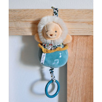 Doudou Darčeková sada - Plyšový levíček hrajúci melódiu 20 cm