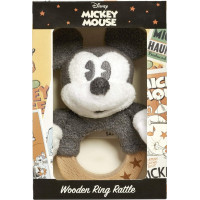 Rainbow Drevená/plyšová hrkálka Mickey Mouse