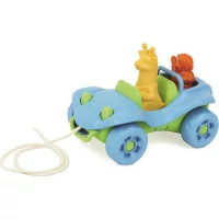 Green Toys Ťahacie auto modré