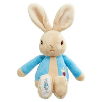Rainbow Plyšová hrkálka zajačik Peter & Flopsy 1 ks