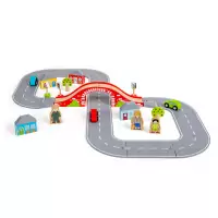 Bigjigs Rail Drevená cesta osmička