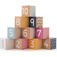 Bigjigs Toys Didaktické kocky čísla