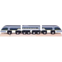 Bigjigs Rail Rýchlik Eurostar E320 + 3 koľaje