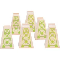 Bigjigs Rail Mostné piliere 6 ks