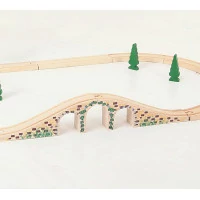 Bigjigs Rail Drevená koľaj most
