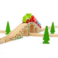 Bigjigs Rail Drevená koľaj most