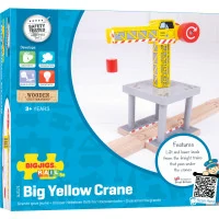 Bigjigs Rail Veľký žeriav žltý