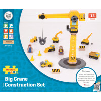 Bigjigs Rail Žeriav a stavebné stroje