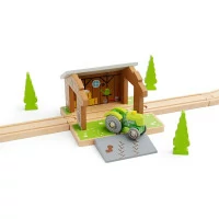 Bigjigs Rail Stodola na koľajniciach