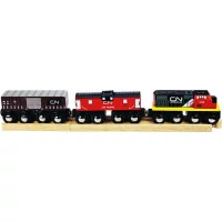 Bigjigs Rail CN nákladný vlak + koľaje