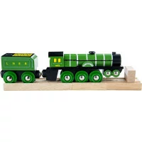 Bigjigs Rail Drevená replika lokomotíva Flying Scotsman