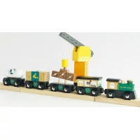 Le Toy Van Nákladný vlak Green