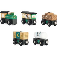 Le Toy Van Nákladný vlak Green