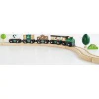 Le Toy Van Nákladný vlak Green