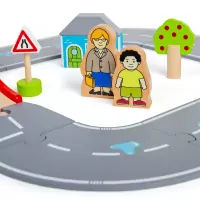 Bigjigs Rail Drevená cesta osmička