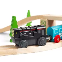 Bigjigs Rail diesel posúvacia lokomotíva na batérie