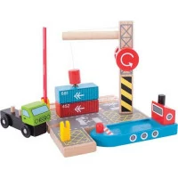 Bigjigs Rail Kontajnerové prekladisko