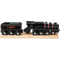 Bigjigs Rail Drevená replika lokomotívy Black 5 engine