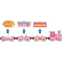 Bigjigs Rail Sladký expres + 3 koľaje