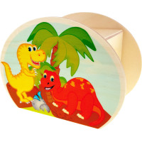Hess Drevená pokladnička dinosaurus