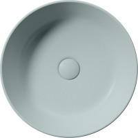 GSI KUBE X keramické umývadlo na dosku, priemer 40cm, ghiaccio mat 942615