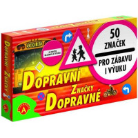 Pexi Dopravné značky sada 50 najznám. značiek