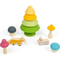 Bigjigs Toys Lesné zvieratká