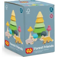 Bigjigs Toys Lesné zvieratká