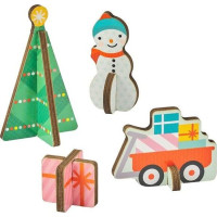 Petit Collage Vianočný adventný kalendár