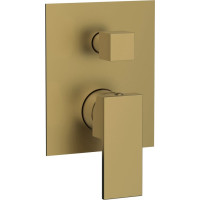 Sapho CUBEMIX podomietková sprchová batéria, 2 výstupy, zlato mat CM042GB