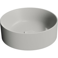 GSI KUBE X keramické umývadlo na dosku, priemer 40cm, cenere mat 942617