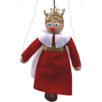 Gerlich Drevená bábka Kráľ Ferdinand