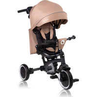 LIONELO Trojkolka 2v1 Tris Plus Beige Sand
