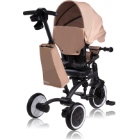 LIONELO Trojkolka 2v1 Tris Plus Beige Sand