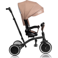 LIONELO Trojkolka 2v1 Tris Plus Beige Sand